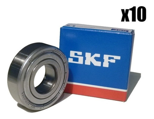 Rodamiento 6204 Zz C3 Skf (20mm X 47mm X 14mm) Chapa 10 Unid 1