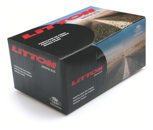 Pastilla De Freno Delantera Litton 37300 1