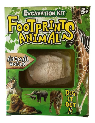 Set De Excavacion De Animales Del Mundo 0