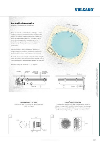 Hidrojet Vulcano C/aro Vista Blanco Agua Ø40 Aire Ø32 1 Hidrojet Vulcano C/aro Vista Blanco Agua Ø40 Aire Ø32 1