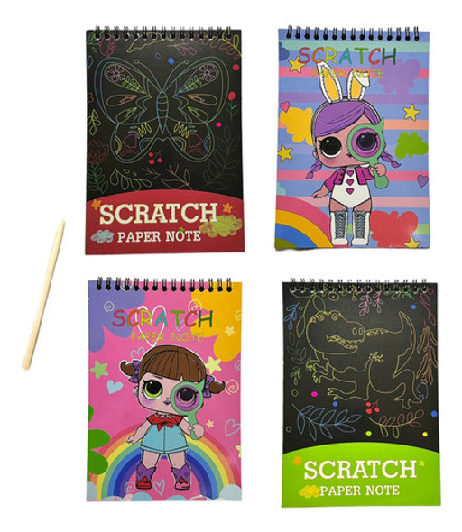 25 Blocos Papel Mágico A5 Multicolor Para Desenhar 10 Folhas 0