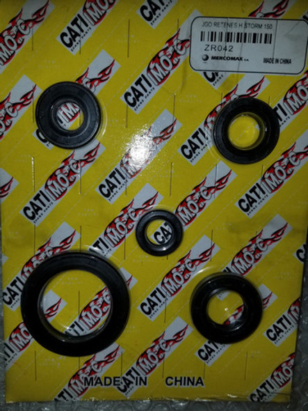 Juego De Retenes De Motor Zanella Ztt 200-2r 0 Juego De Retenes De Motor Zanella Ztt 200-2r 0