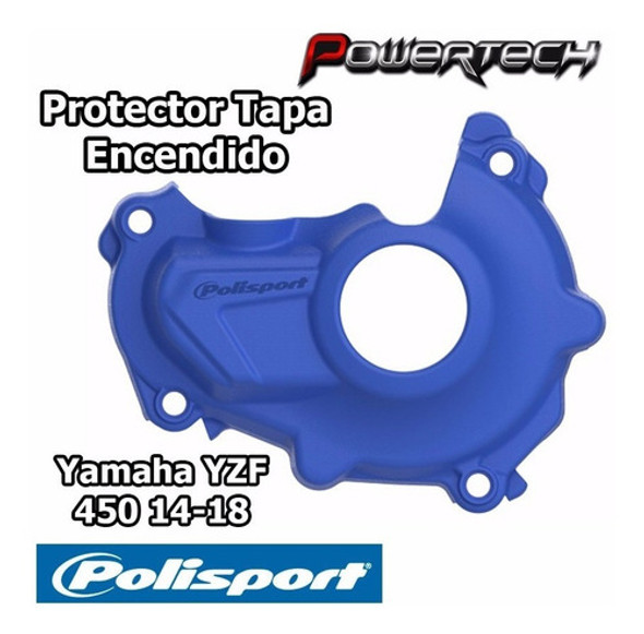 Protector Tapa Encendido Polisport Yamaha Yzf 450 14 - 18 - Powertech Motos 0