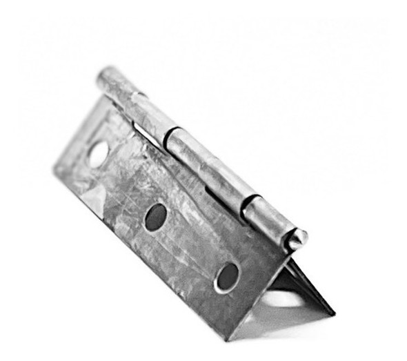 Bisagra Libro 5005 25mm Hierro Pulido Pesada 1.1mm (x24) 1