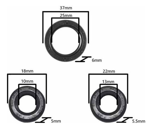 Kit Retenes Motor Rouser Ns200 As Rs Wstandard - Fas 1