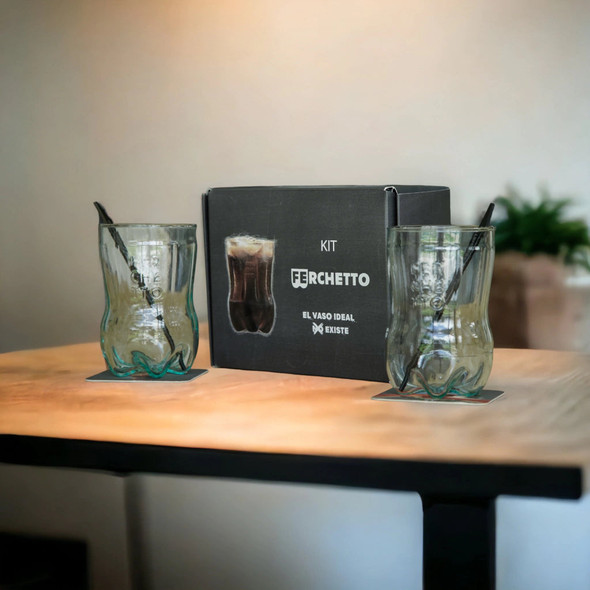 Ferchetto Box Doble - Creative Design, Glass Tumbler: The Evolution of Jug for Fernet Enthusiasts
