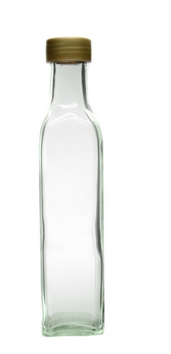24 Botellas De Vidrio De 250 Cc Con Tapa P/licor Oferta 0