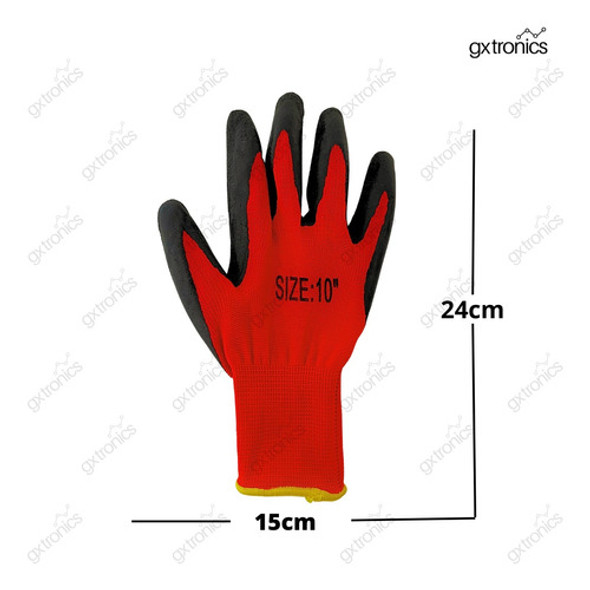 Guantes De Trabajo Nitrilo Multiflex Anti Corté Seguridad 1