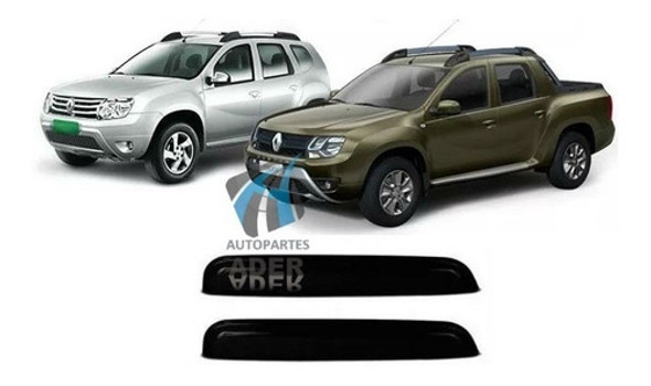 Deflectores Ventanilla Trasero Renault Duster Oroch 0 Deflectores Ventanilla Trasero Renault Duster Oroch 0