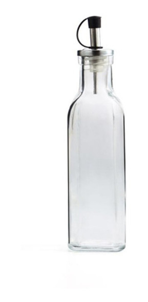 Aceitera Vinagrera Vidrio Con Pico Vertedor 240ml. 0 Aceitera Vinagrera Vidrio Con Pico Vertedor 240ml. 0