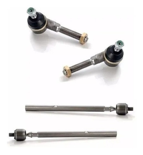 Kit 2 Precaps + 2 Extremos Peugeot 206  / 207 Compact 0