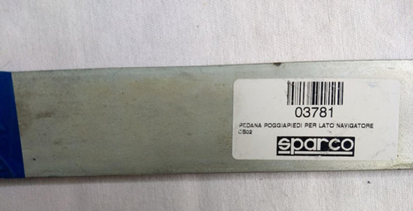 Pedalera Rally Posapié Auto Competicion Copiloto Sparco 1