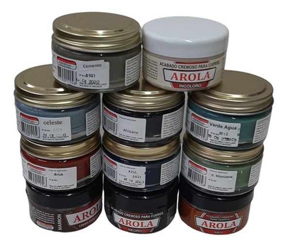 Crema Para Cuero Arola Verde 0