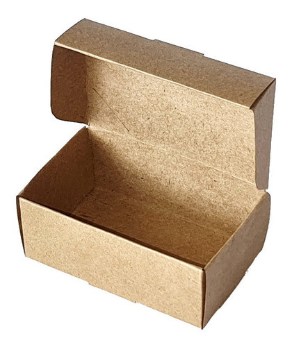 Caja Tarjeta Personal Kraft Madera 100u O Multiuso Cajita 0