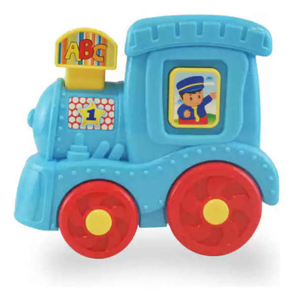 Sonajero Tren C/actividades Y Sonidos Ok Baby Okbb0105 0