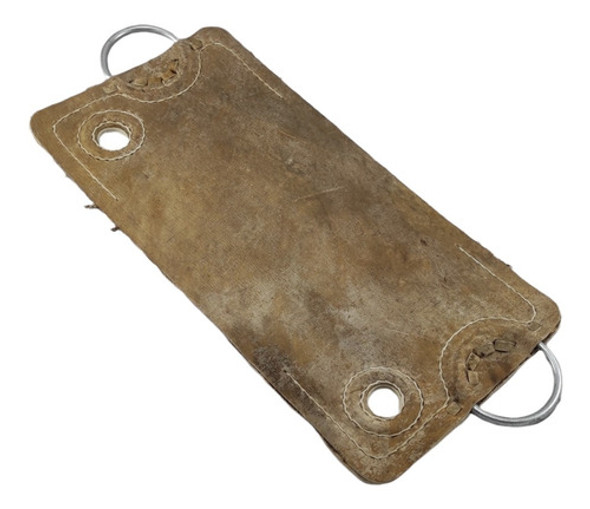 Encimera De Cuero Crudo 4 Argollas Especial Apero Recado 0