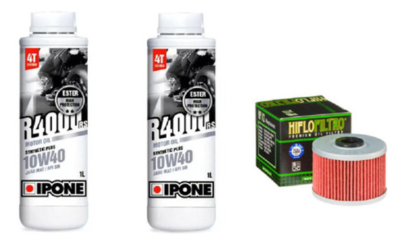 Kit Service Kawasaki Klx450 06/18 Filtro+aceite Contactomoto 0