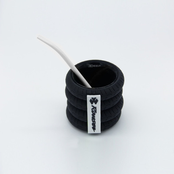 Mate Rueda Moto Cubierta Neumático Rouser + Bombilla 0