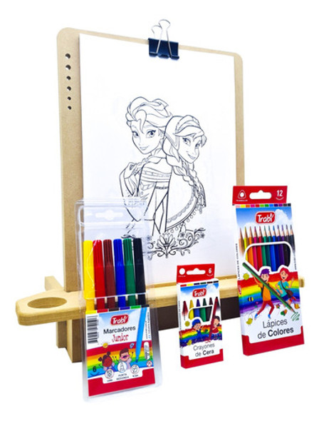Simple Kit Arte Niños Set Infantil + H. Pintar Disney 0