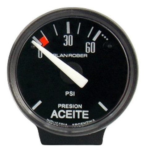 Reloj Manometro Electrico Mini 40mm Orlan Rober 216h60 0