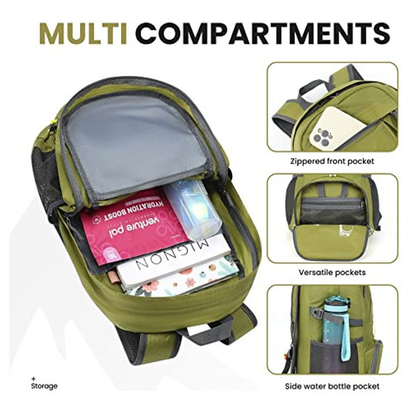 Mochila De Viaje Plegable 35l Viajes Camping-senderismo Ver. 1