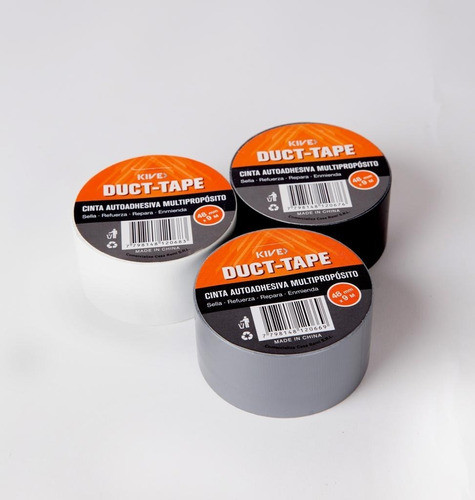Cinta Duct Tape Multipropósito Impermeable Selladora 48x9 Mt 1