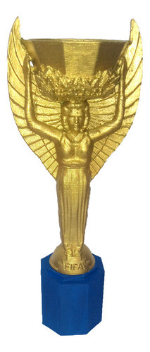 Copa Jules Rimet Fifa Mundial Imp 3d Y Pintada 25cm 0
