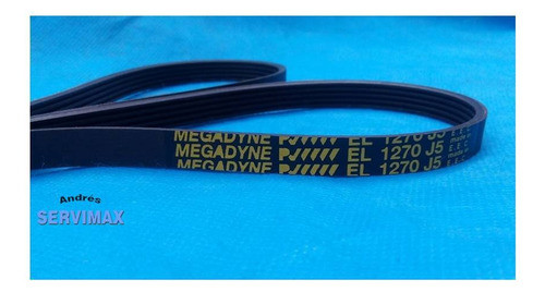 Correa Poly V El 1270 J5 Europea Geneal Electric 7 / 8kg 1ra 1