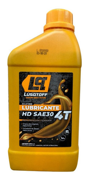 Aceite Lubricante Motores Lusqtoff 4t 1lt Acl4t1000 1