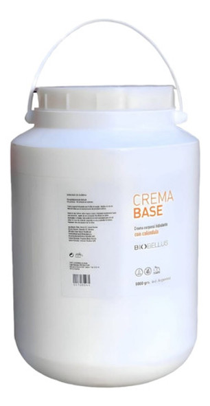 Crema Base Para Masajes Sin Fragancia 5 Kg 0