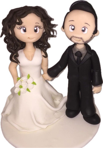 Adorno De Torta Casamiento Personalizado 0