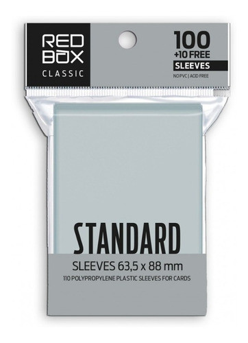 Folios Protectores Standard 63.5x88 110 Un Red Box - Magic Z 0