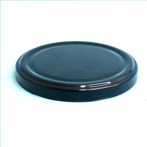 100 Tapas Frasco Axial 63 Mm  Negras  - 0