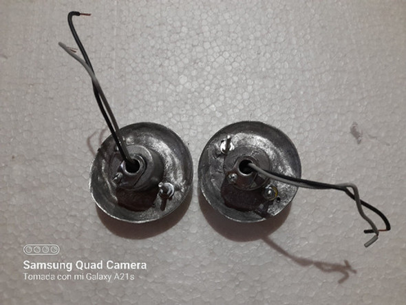 Bases Faros Posición Fiat 600 D Y E Aluminio 1