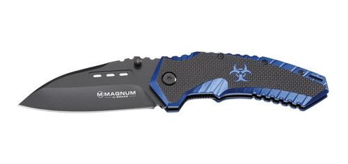 Navaja Táctica Magnum Boker Ry886 Cobalto Riesgo Biológico 0