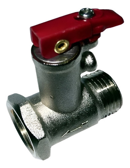 Valvula P/ Termotanque Escorial  De Alivio 1/2 M X 1/2  H 0