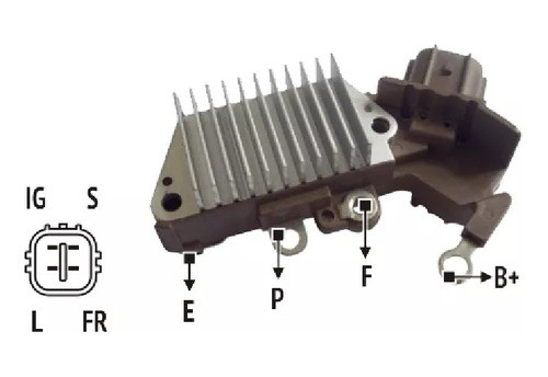 Regulador De Voltaje Alternador T.nipondenso Rnn 000520 1