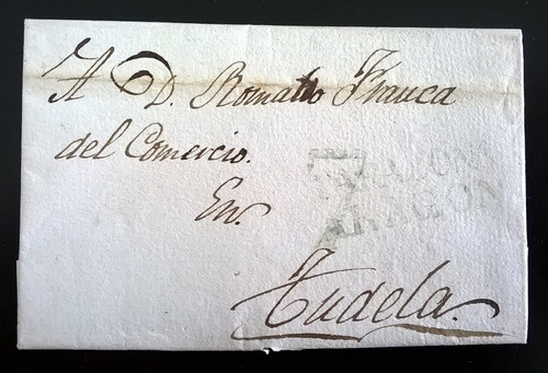 España, Carta Pre Filatélica Año 1840 Matasellos L11022 0