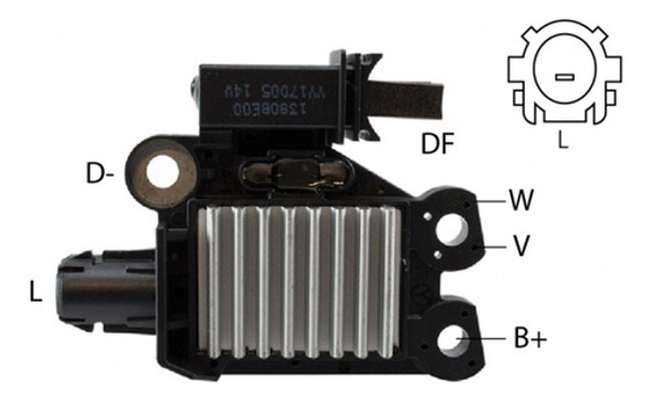 Regulador De Voltaje Alternador Tipo Valeo Toyota Etios 0 Regulador De Voltaje Alternador Tipo Valeo Toyota Etios 0