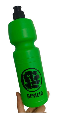 15 Botellas Hulk Plasticas Superheroes Souvenirs 750cc 0