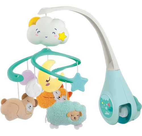 Cunero Movil Con Luz Y Sonido Sweet Cloud Baby Clementoni 1