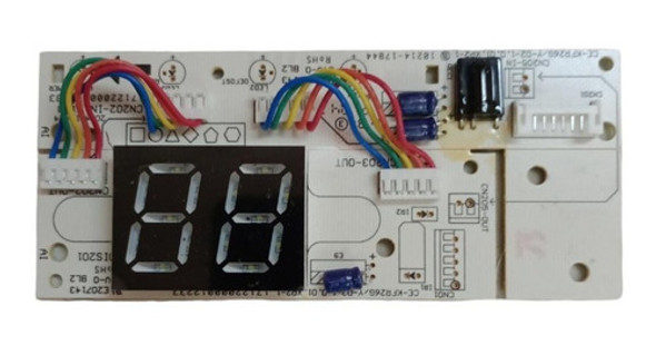 Placa Plaqueta Display Aire Acondicionado Siam Sms25ha3an 0