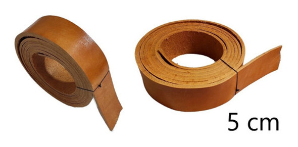 Cuero Suela Natural En Lonja De 5 Cm De Ancho Jaleña 1