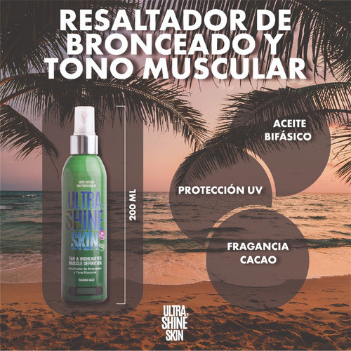 Aceite Bronceador Bifásico De Cacao 200 Ml 1