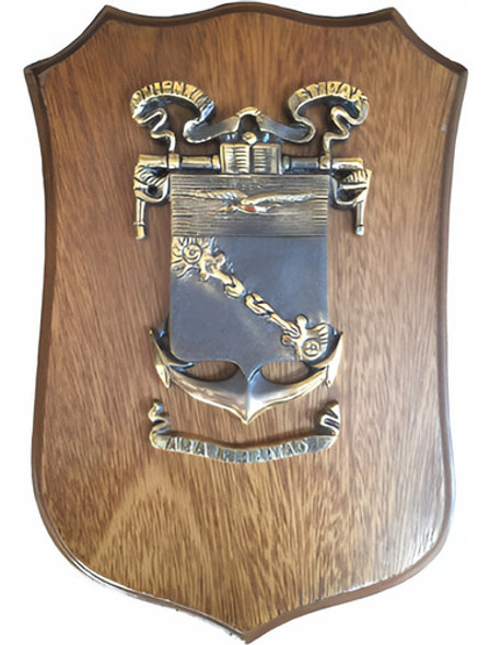 Panoplia, Escudo Fragata Ara Libertad De Bronce 0