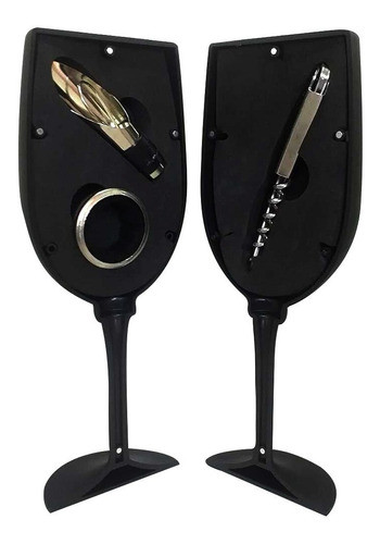 Set Destapador Botella De Vino Con Accesorios Para Regalar 0