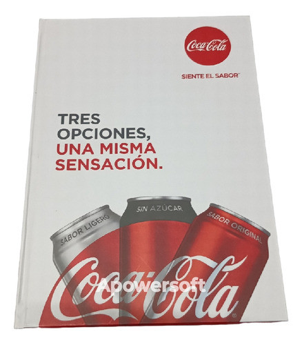 Set 4 Cuadernos Tipo Agenda Tapa Dura Coca - Cola Cocacola 1