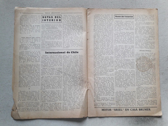 Revista Pedal Argentino Nº 78 Febrero 1950 Ciclismo Cortoni 1