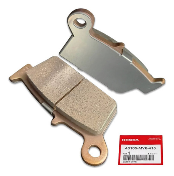 Pastilla Freno Honda Nx400 Xre300 Cr125 Cr250 Original Japo 0 Pastilla Freno Honda Nx400 Xre300 Cr125 Cr250 Original Japo 0
