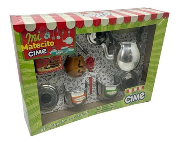 Juego Set Mate Cime Mi Matecito Aluminio 10 Piezas 0